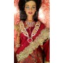 Шелк и парча индийская Барби в сари